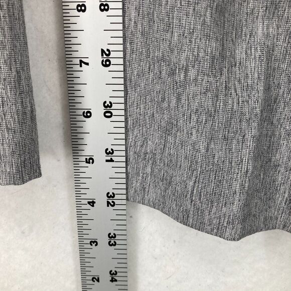 Apt. 9 Tummy Control Pants Women's 16 Gray Stretch Curvy Trouser Leg Mid Rise - Picture 11 of 15